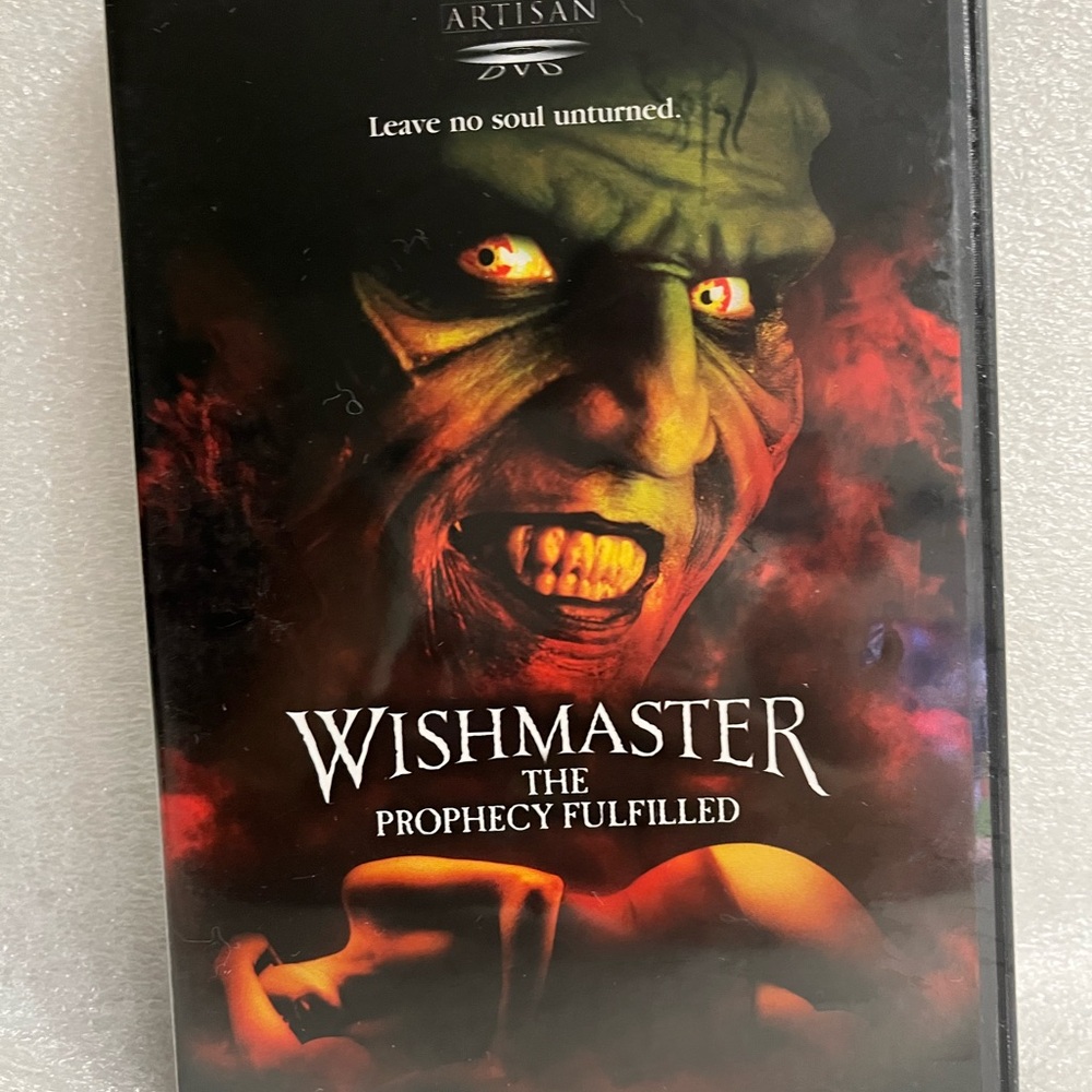 Wishmaster: The Prophecy Fulfilled DVD Preowned